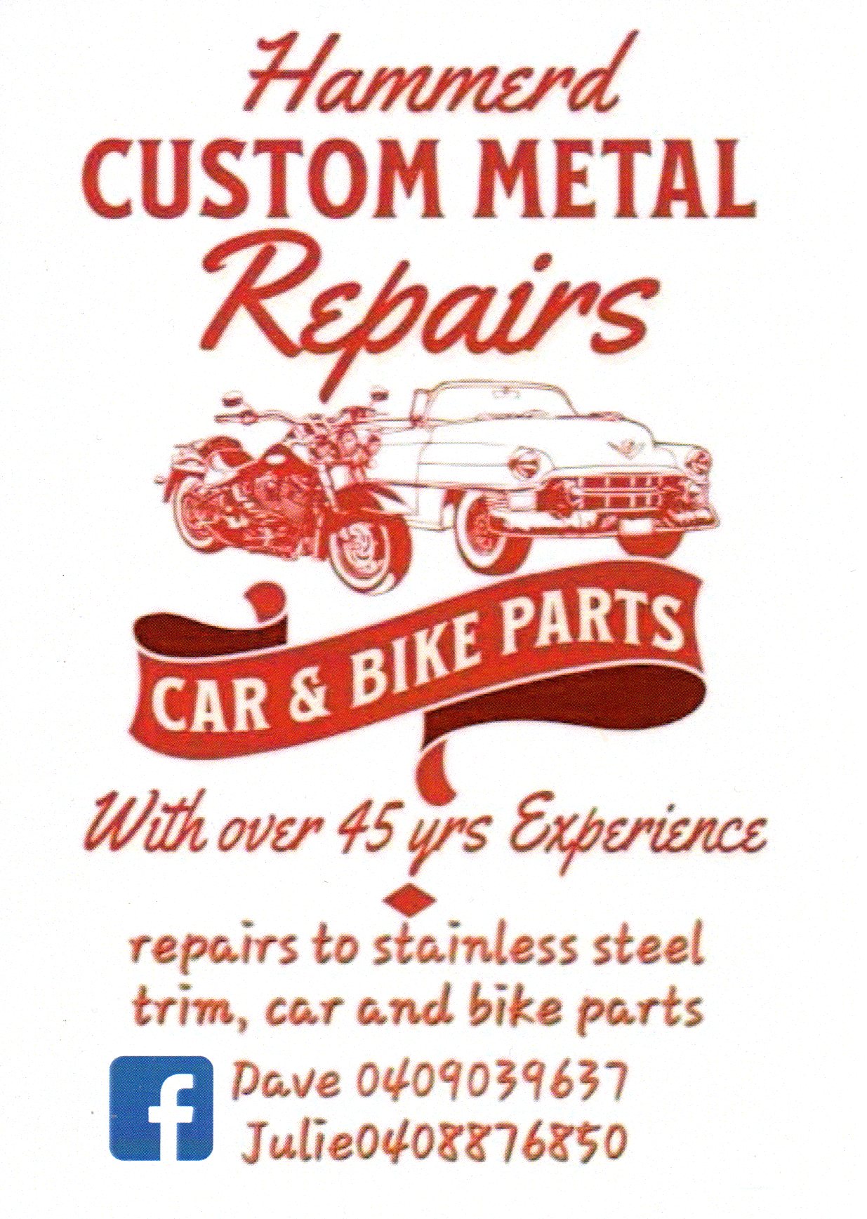 Hammerd Custom Metal repairs