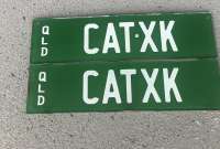 CAT XK Number Plates