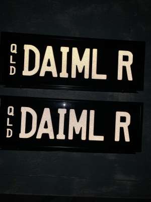 Personalised licence plates DAIML R